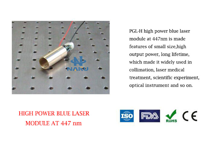 447nm Violet Blue Laser 1~1000mW